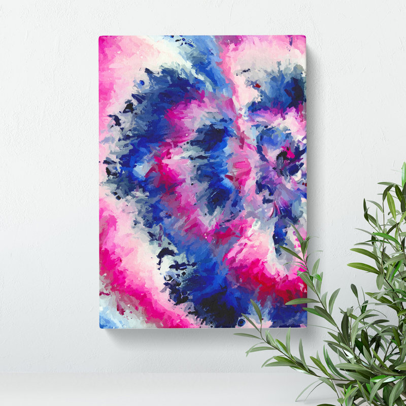 XV1022-3405X Paradise City Abstract - Print, Wrapped Canvas, 50cm H x 35cm W, No Matte
