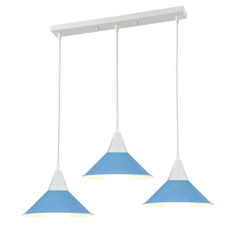 Whiting 3 - Light Kitchen Island Pendant, Blue