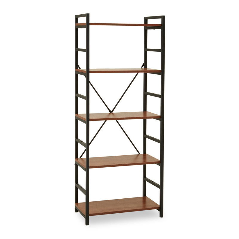 Tallant 60cm W Metal Shelving Unit, Red Pomelo