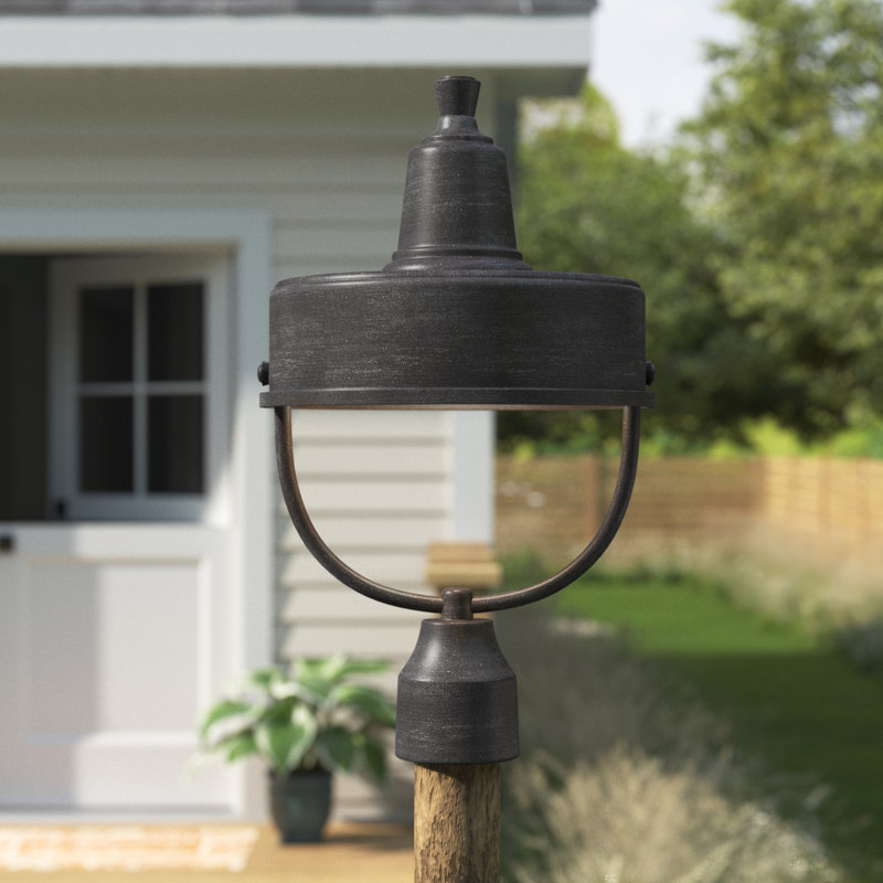 Velner Lantern Head, Weathered Pewter