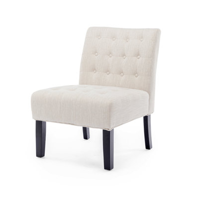 Emmalie 23'' Wide Tufted Slipper Chair Set
