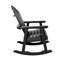 Chaise berçante Adirondack en plastique recyclé Hamilton-74324286