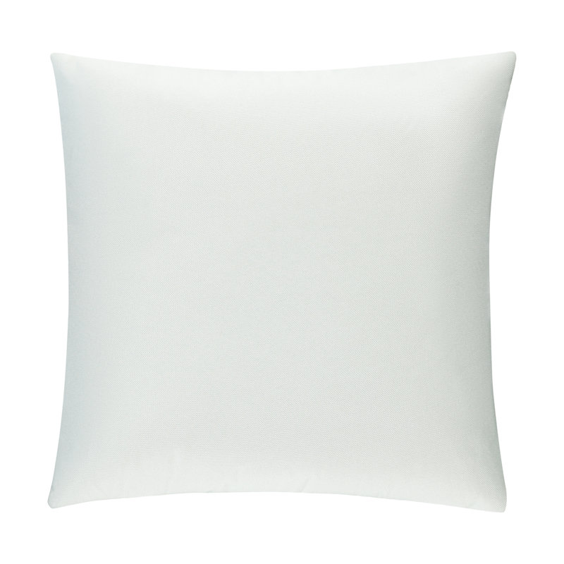 Housse de coussin carré S&G Slubb, Blanc cassé, 20 po X 20 po