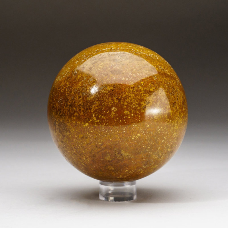 Genuine Polished Ocean Jasper Sphere (2.4 Lbs)