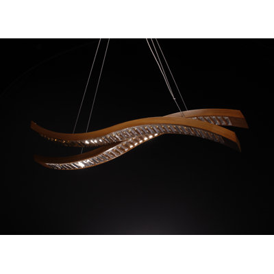 Lyla LED Geometric Chandelier