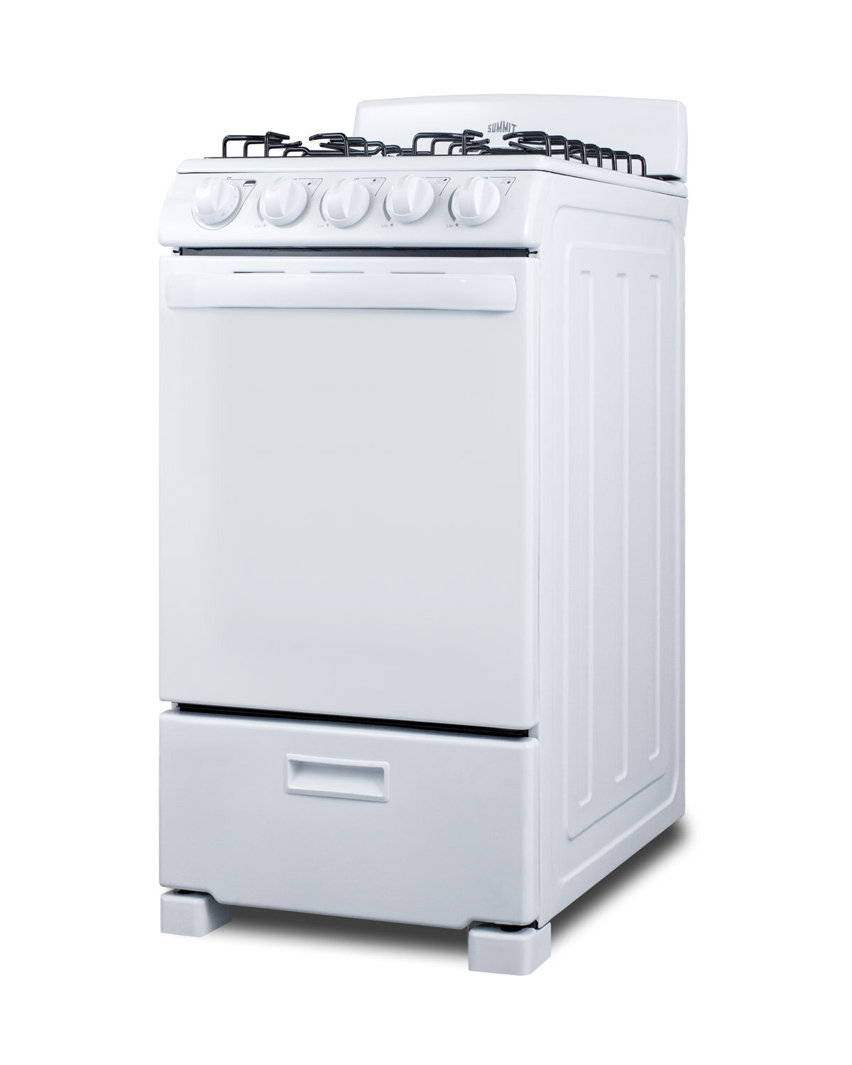 Premier 20 in. 2.4 cu. ft. Oven Freestanding Gas Range with 4 Sealed  Burners - White