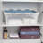Sterilite 40 Qt Hinged Lid Storage Box, Plastic Container, Washed Blue, 24 Pack-123432604