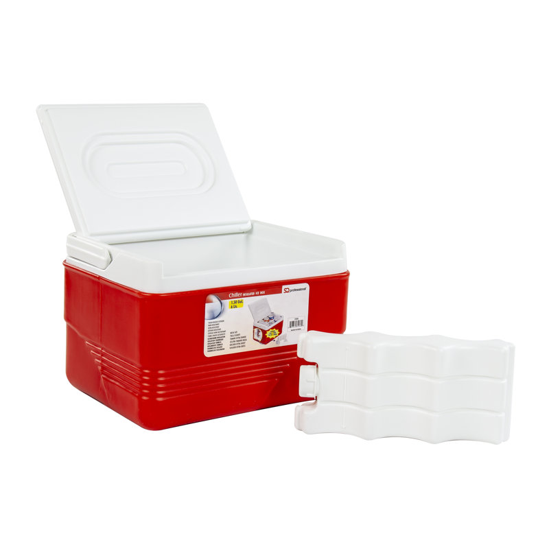 SQ Professional 6L Handheld Cooler, Red