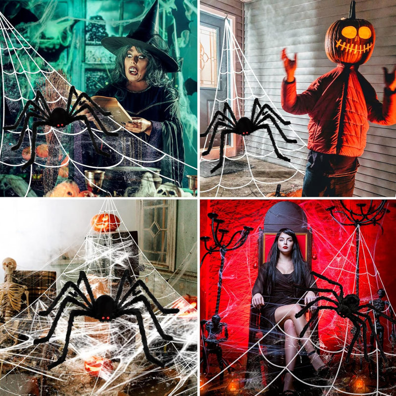 Halloween Spider Insects Figurines & Collectibles