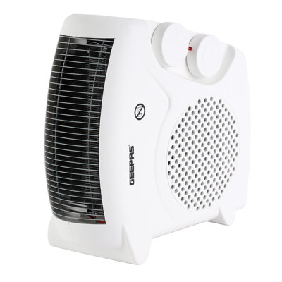 Geepas 2000W  Portable Fan Heater, 2 Heating Power
