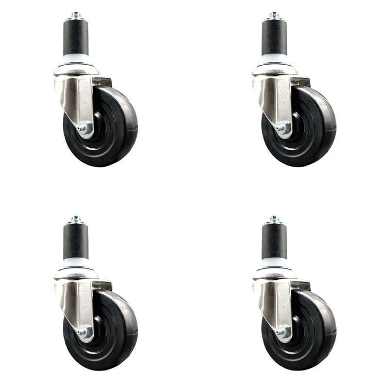 Soft Rubber Casters