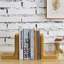 Serre-livres dorés décoratifs modernes en béton