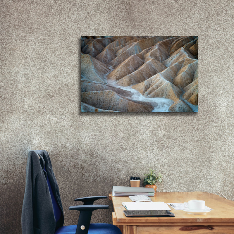 «Zabriskie Abstract» par Rick Berk, art mural sur toile