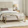 Shanieka 55.3'' W Modern Upholstered Flip Top Storage Bench with Button-Tufted and Metal Foots
