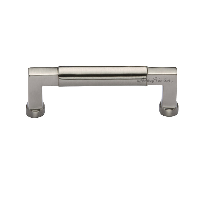 Bauhaus Cabinet Pull, Satin Nickel, 4"