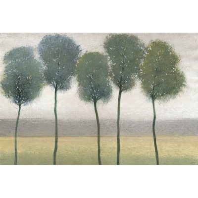 Row Of Trees II by Tim OToole - Wrapped Canvas Art Prints
