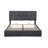Upholstered Platform Bed With Hydraulic Storage System, No Box Spring Needed