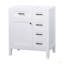 30" Bathroom Vanity Without Sink, Cabinet Base Only, Bathroom Cabinet With Drawers, Solid Frame And MDF Board-1844590740