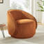29.33’’ Upholstered Sloped-Arm Swivel Accent Chair-295825978