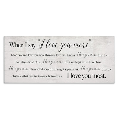 I Love You Most Sentiments