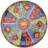 Handmade Metal Decorative Plate - Set of 1