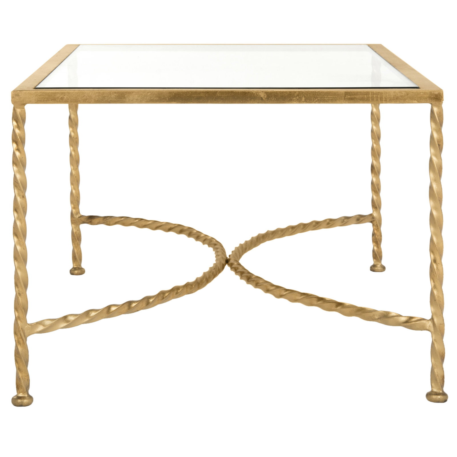 Keely Coffee Table, Gold
