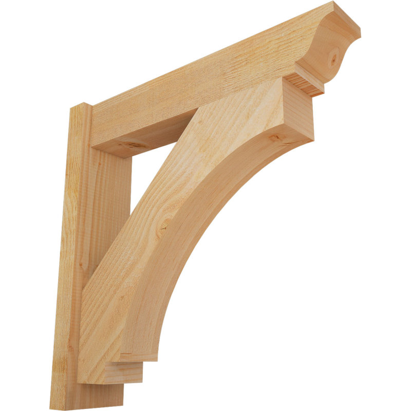 Persienne impériale traditionnelle, Sapin Douglas de 6 po (sciage brut), P 26 po x H 26 po