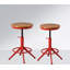 Tabouret pivotant en bois massif Jomarion