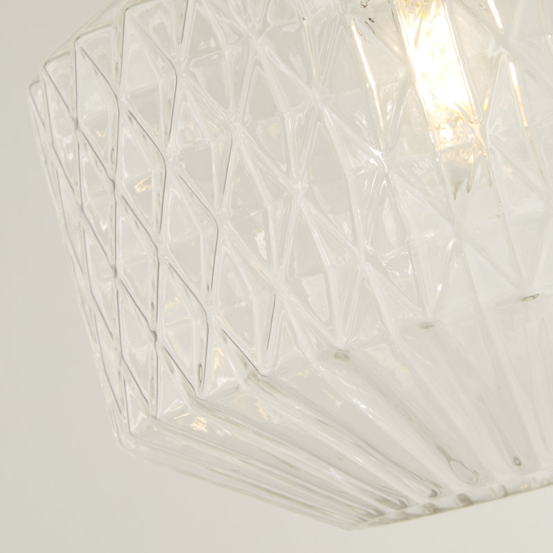 17cm H Glass Traditional in Clear