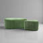 43.6cm Wide Triangle Solid Colour Footstool Ottoman-943944160