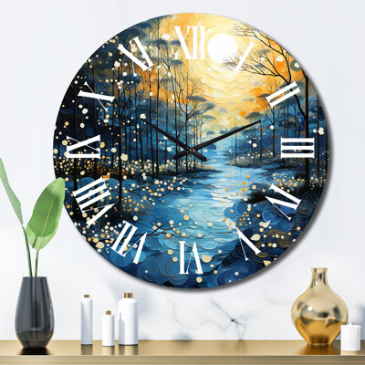 Clarysse Metal Wall Clock