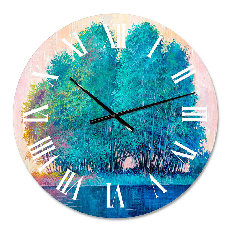 Horloge murale Lake House, Surdimensionné