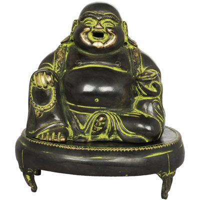 Brûleur d'encens Laughing Buddha