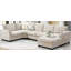 Ensemble de canapé modulaire en U 119 po et 67 po avec méridienne surdimensionnée 119 * 67 po