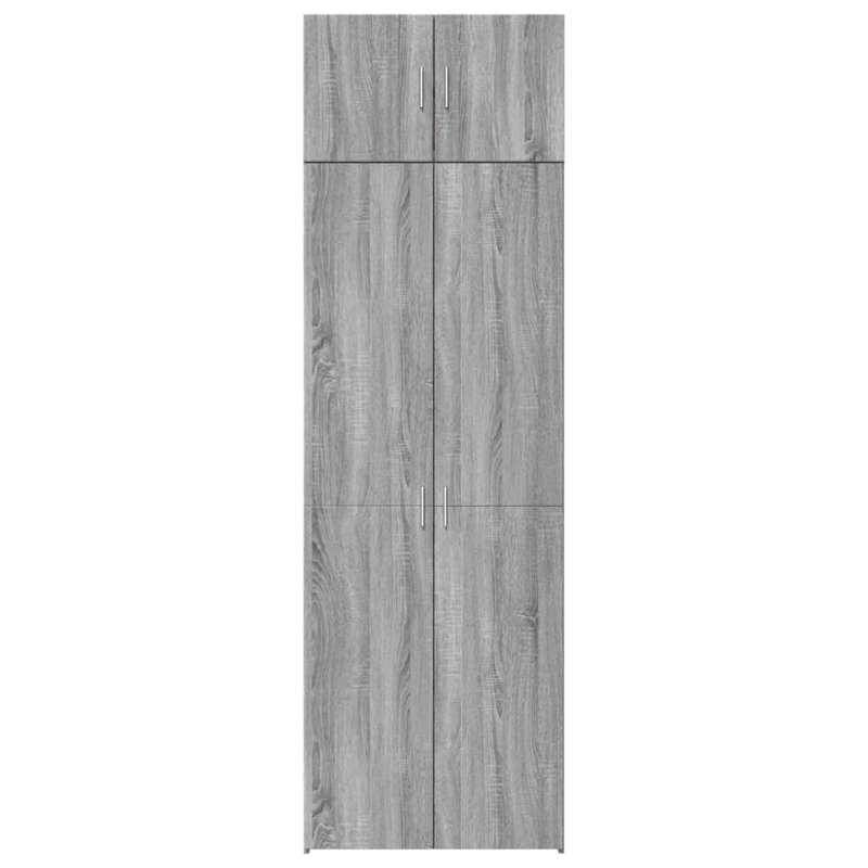Arismendy Wardrobe, Grey/Sonoma