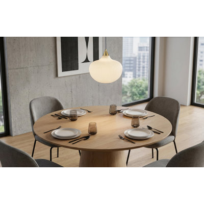 Luminaire suspendu en verre à 1 lumière à intensité variable Collina