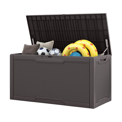Balconera 100 Gallons Lockable Resin Deck Box