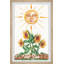 Sunflowers and the Sun 1 Piece Single Picture Frame Painting-1859494576