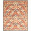 Tapis en laine de cuivre/rouge 8 pi 2 po x 10 pi à main one-of-kind-noué la 2010 Yaak