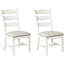 Chaise d'appoint rembourrée Jasso