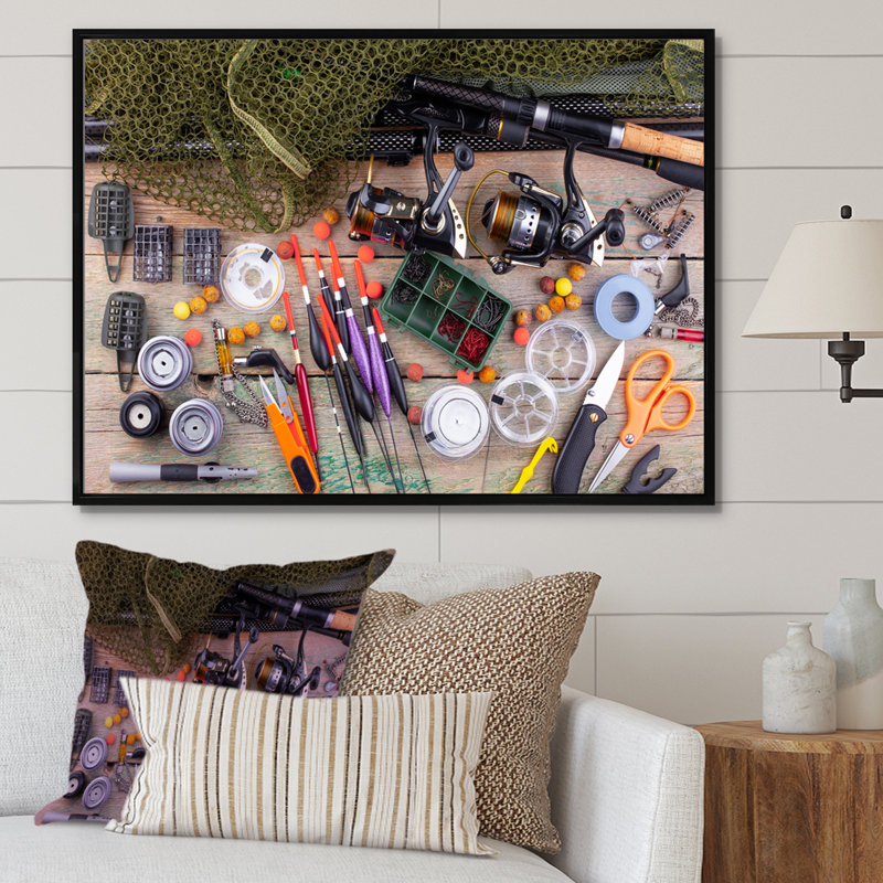 Équipement de finition II sur toile, Cadre flottant noir, H 24 po x l 32 po x P 1 po