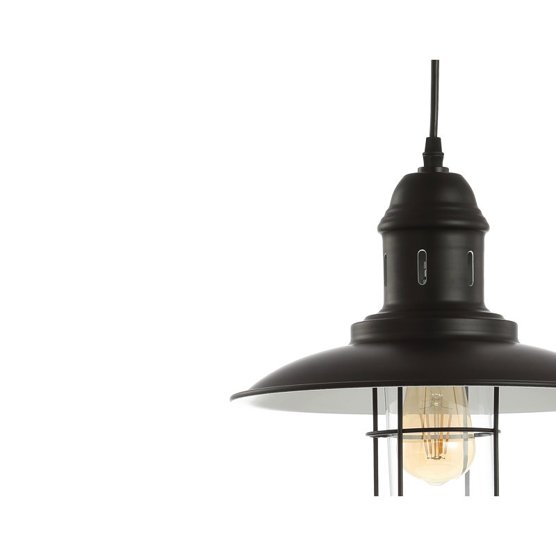 Tralee 1 - Light Black Single Pendant