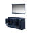 Dukes 60 in W x 22 in D Double Bath Vanity and 58 in Mirror-1659207463