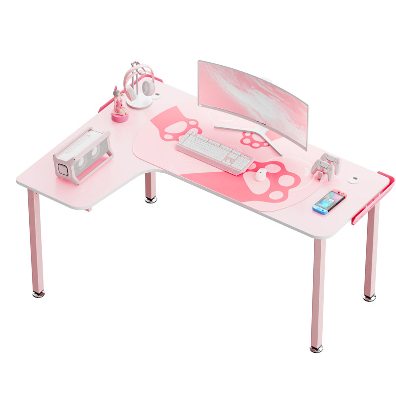 Abbate L-Shaped Computer Desk