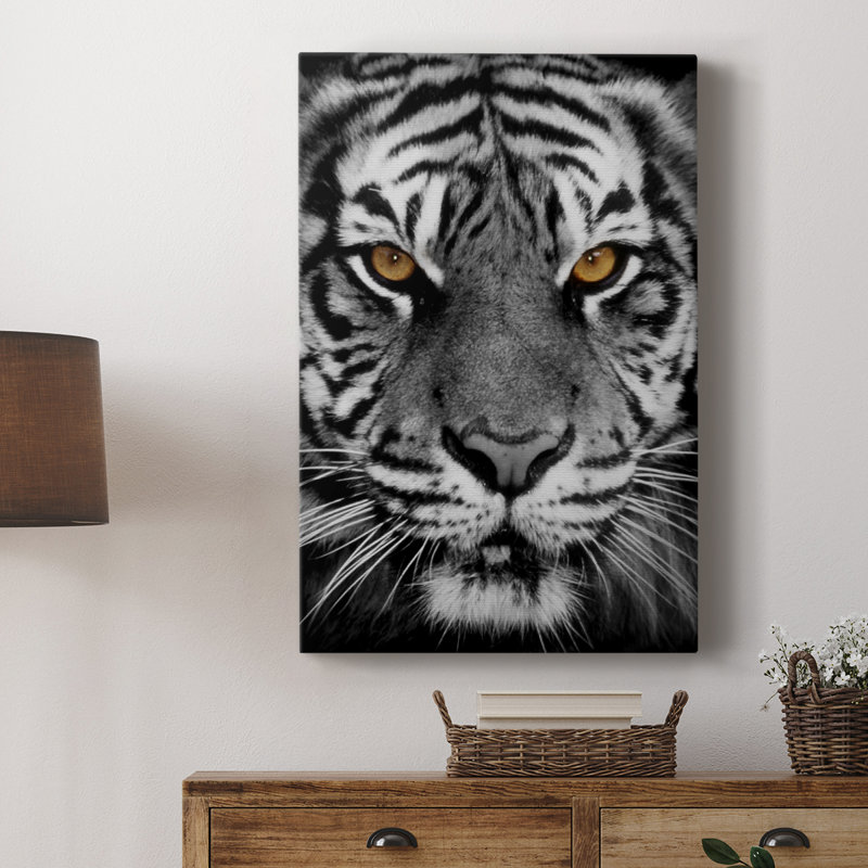 Golden Eyes -Gallery Wrapped Cavas, 18" H x 12" W