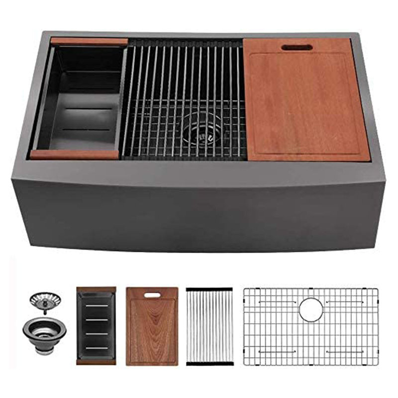 36'' L Single Bowl Stainless Steel Kitchen Sink