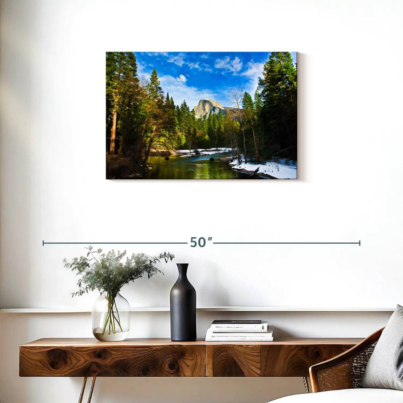 Alvord Glimpse Of Half Dome, H 20 po x l 30 po