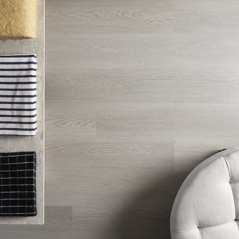 Revive 2mm Thick 6.3'' W x 48.4'' L Vinyl Plank, 28 MIL, 9" W x 72" L, Lunar