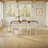 Deral 8 - Person Farmhouse Rectangular Solid Wood Dining Set,Brown/White-907530381-907530382