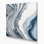 Abstrait art fluide sur toile grise 25